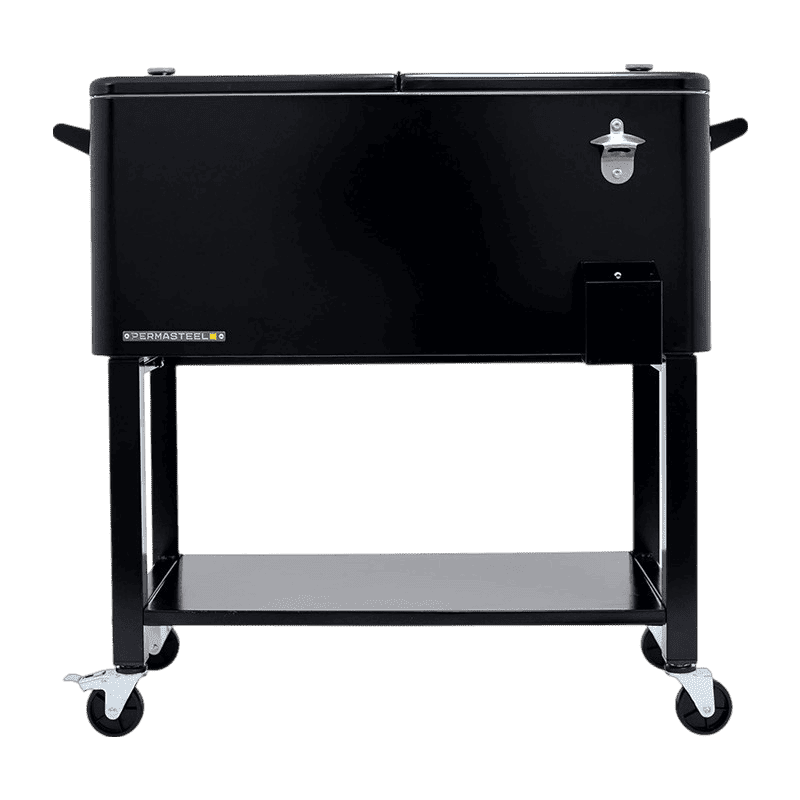 ****Permasteel Detachable Cooler 80 Qt. Black