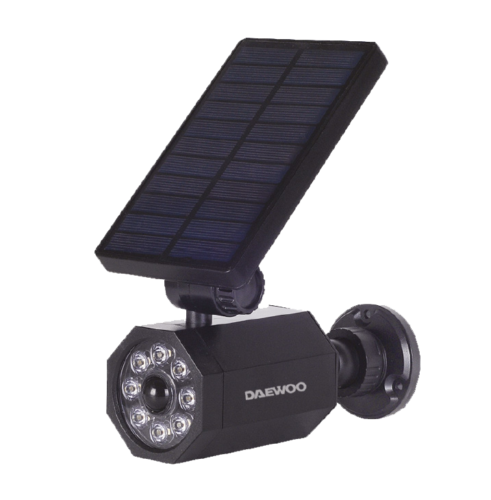 Daewoo Outdoor LED Solar Spotlight with Motion Sensor