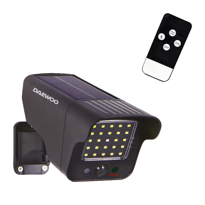 ****Daewoo Outdoor Solar Sensor Wall Light