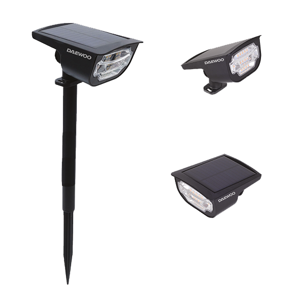 Daewoo Outdoor Burst Landscape Solar Spotlight