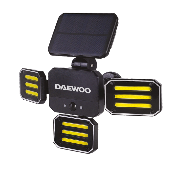 Daewoo Outdoor Solar Flood Light 108 COB