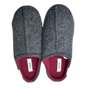 ****Kenneth Cole Men Mule Slipper Charcoal, Large