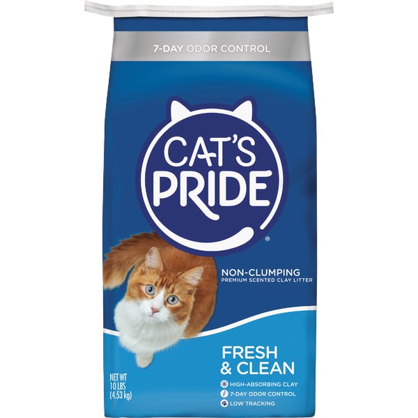 Cat's Pride Fresh &amp; Clean Non-Clumping Cat Litter 10 Lb.