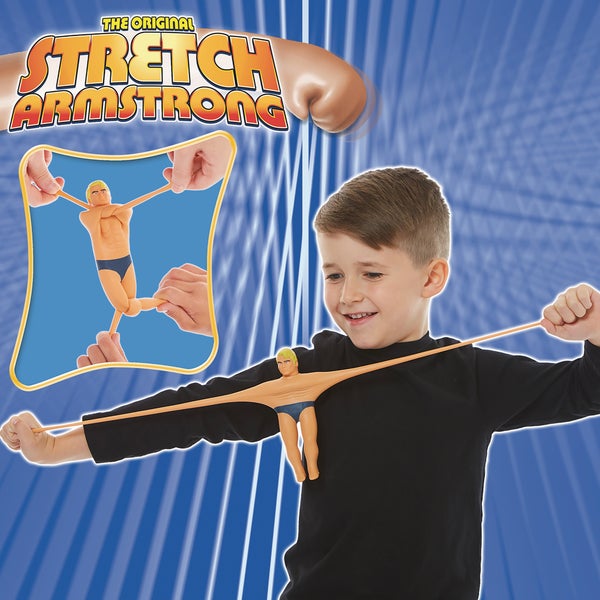 License 2 Play The Original Stretch Armstrong Mini Figure 7 In.