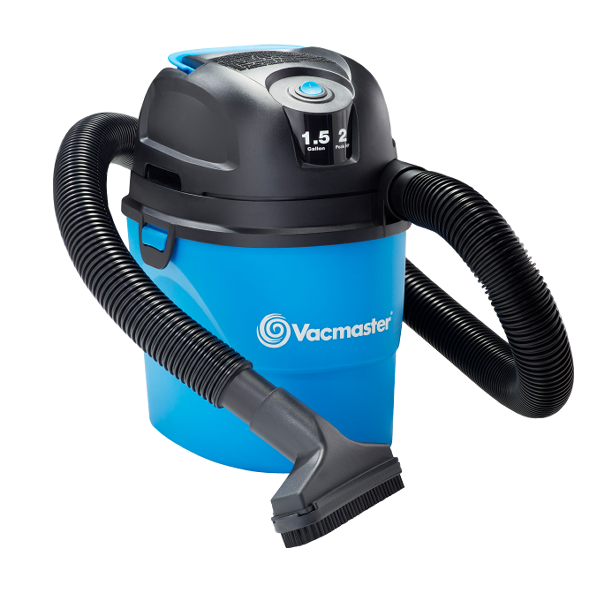 Vacmaster Vacuum Wet/ Dry 1.5 Gallon 2 HP 1-1/4 In. Hose