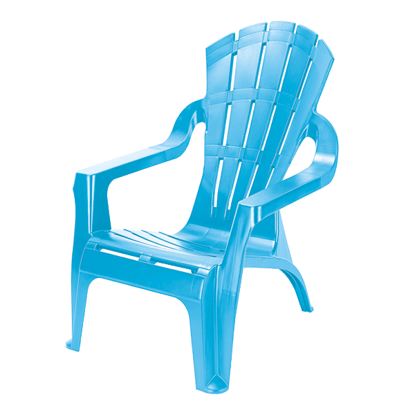 ProGarden Selva Adirondack Deep Comfort Chair, Blue/Turchese