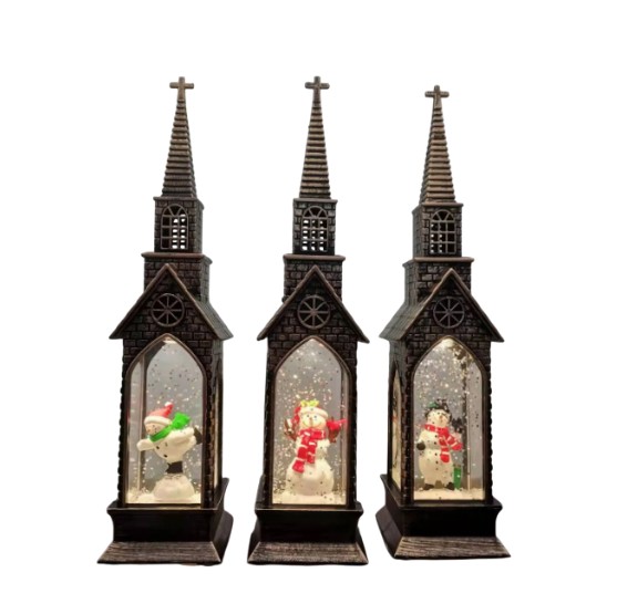 Mrs. Claus Christmas Lamp Decoration