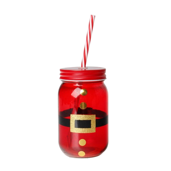 Miro Mason Jar 8x10.7cm 15oz 450ml