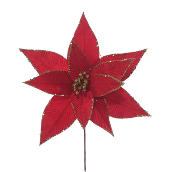 ****Miro Christmas Poinsettia 30cm, Red-Gold