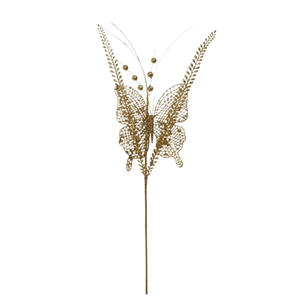 Miro Christmas Spray 71cm Gold-