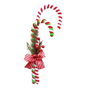 Christmas Candy Cane Branch 41cm/ 16 In.