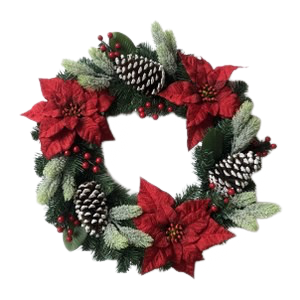 Montefiori Christmas Wreath 56cm / 22 In.