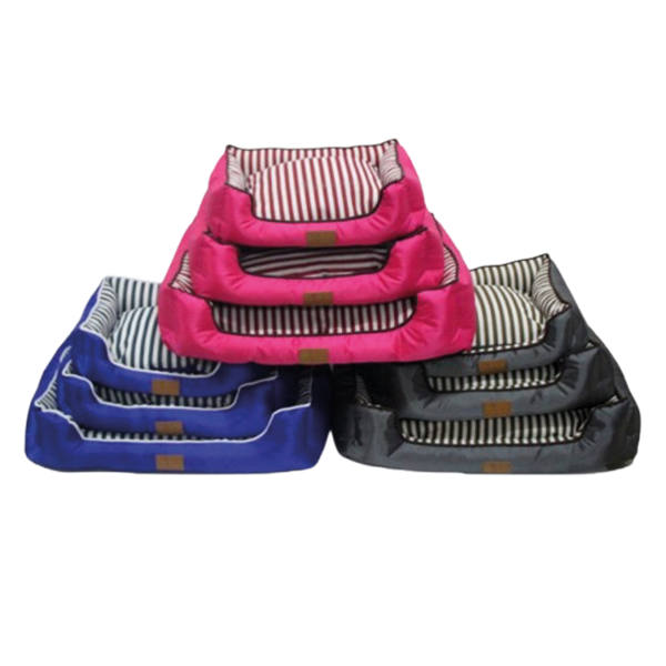 Duramade Pet Bed 3Pc Set, 19.6x15.7x5.5In/ 23.6x18.5x6.2In/ 29.5x23.6x7In.