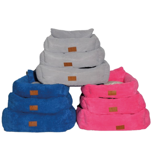 Duramade Pet Bed 3pc Set 17.7x17.7x7 In./ 20.8x17.7x9 In./ 23.6x19.6x9.8 In.