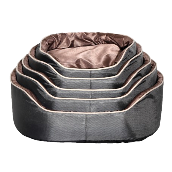 Duramade Pet Bed 5pc Set 17.7x13.7x5.9 In./ 19.6x15.7x6.2 In./ 21.6x17.7x6.6 In./ 23.6x19.6x7 In./ 25.5x22x7.8 In.