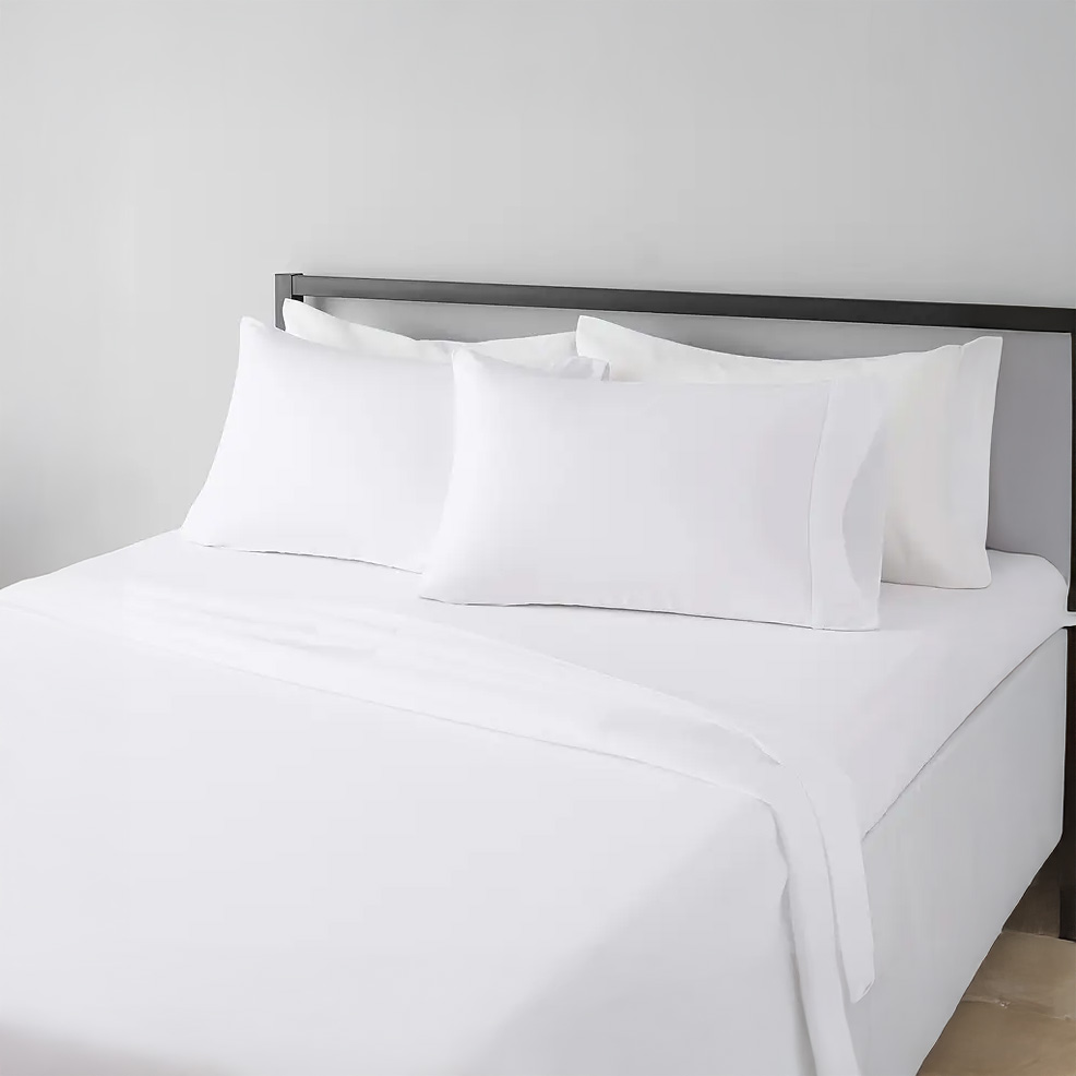 Nautica King Sheet Set 4pc White