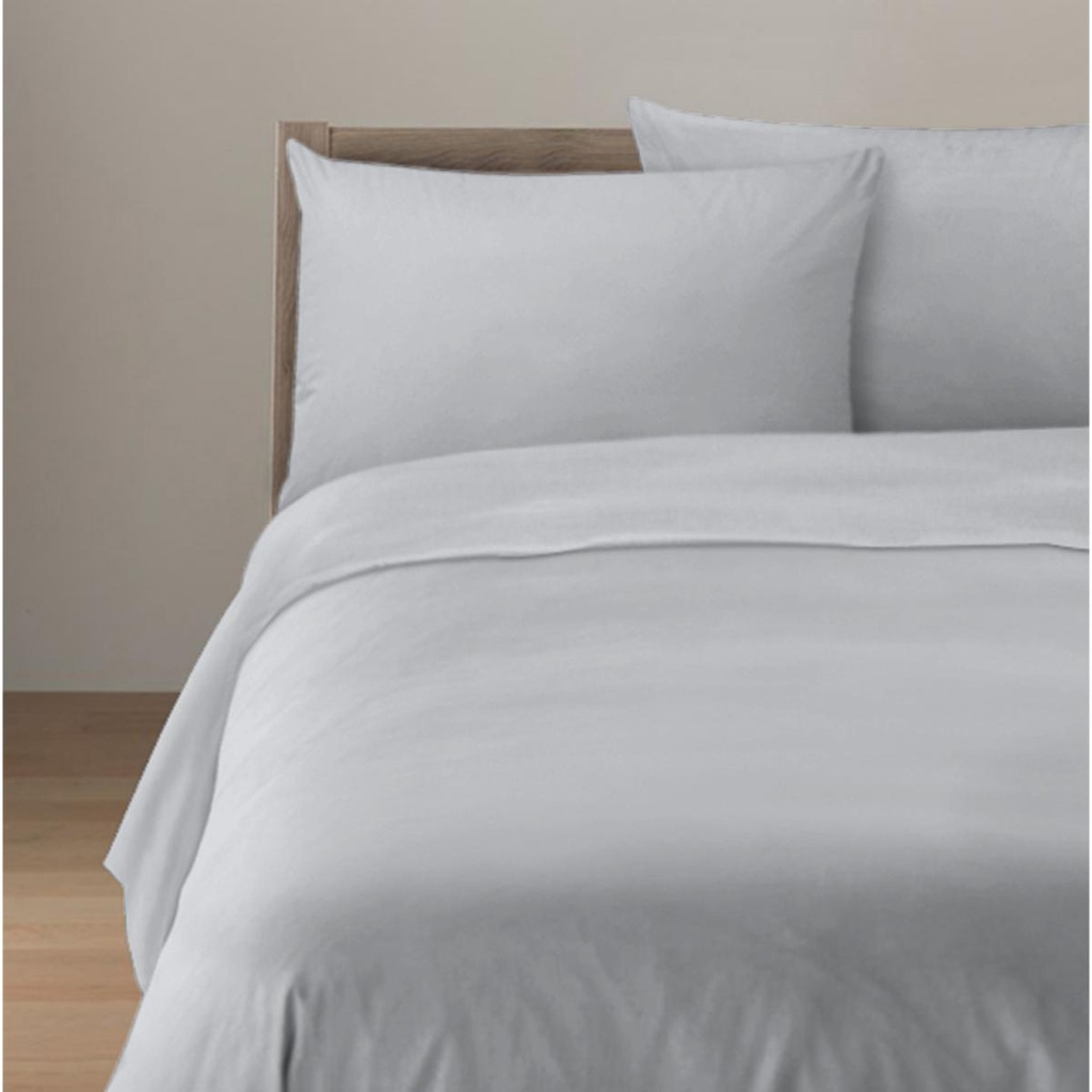 Nautica Queen Sheet Set 4pc Light Grey