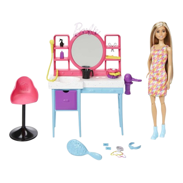 Mattel Barbie Hair Salon Plays