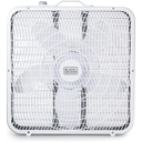 Black &amp; Decker Box Fan 20 In. White