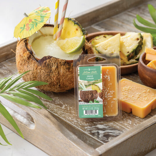 Candle Warmers Artisan Wax Melts, Island Colada