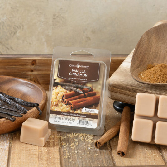Candle Warmers 2.5oz Classic Wax Melts, Vanilla Cinnamon