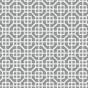 Contact Printed Grip Non-Adhesive Shelf Liner 18 In. x 5 Ft. Gray Citadel