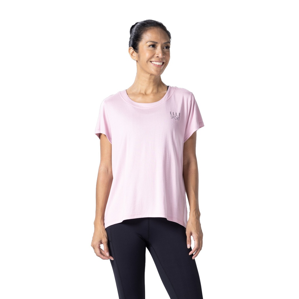 Elle Sport Ladies T-Shirt, Dusty Pink