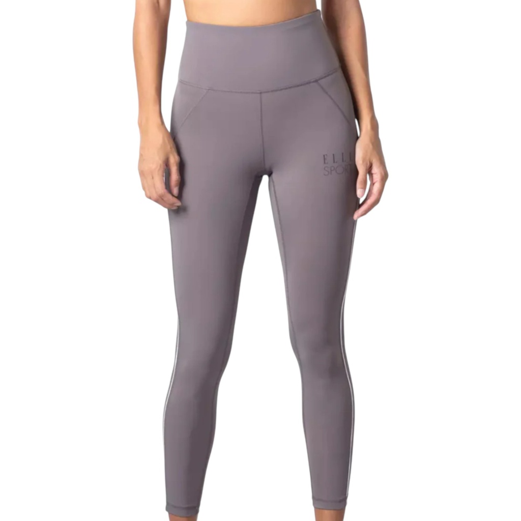 Elle Sport Ladies Yoga Pants, Dark Grey