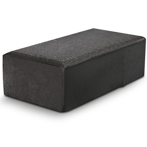 Bescrete 60MM Interlocking Brick Pavers, Black x576Pcs