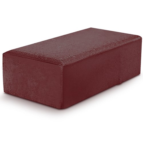 Bescrete 60MM Interlocking Brick Pavers, Red x576Pcs