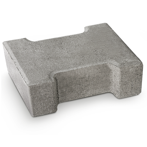 ****Bescrete 60MM Interlocking I Paver, Plain x528Pcs