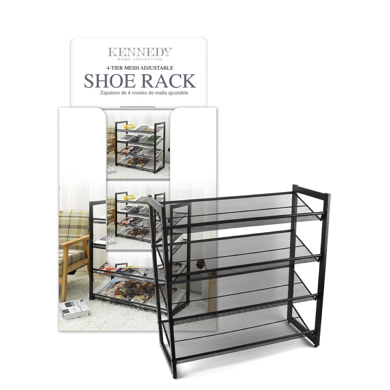 SoHo Shoe Rack 4-Tier