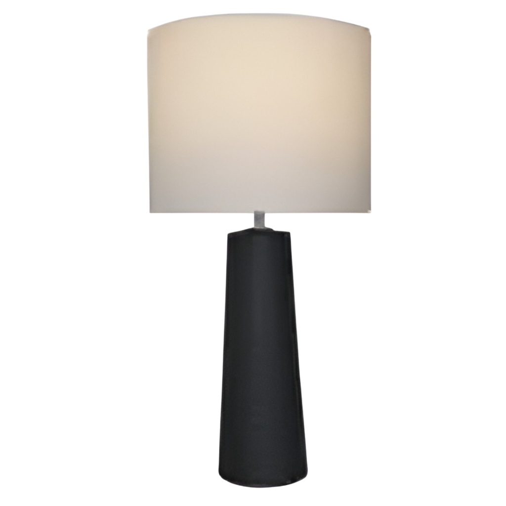 G-light Ceramic Table Lamp, E27, Black