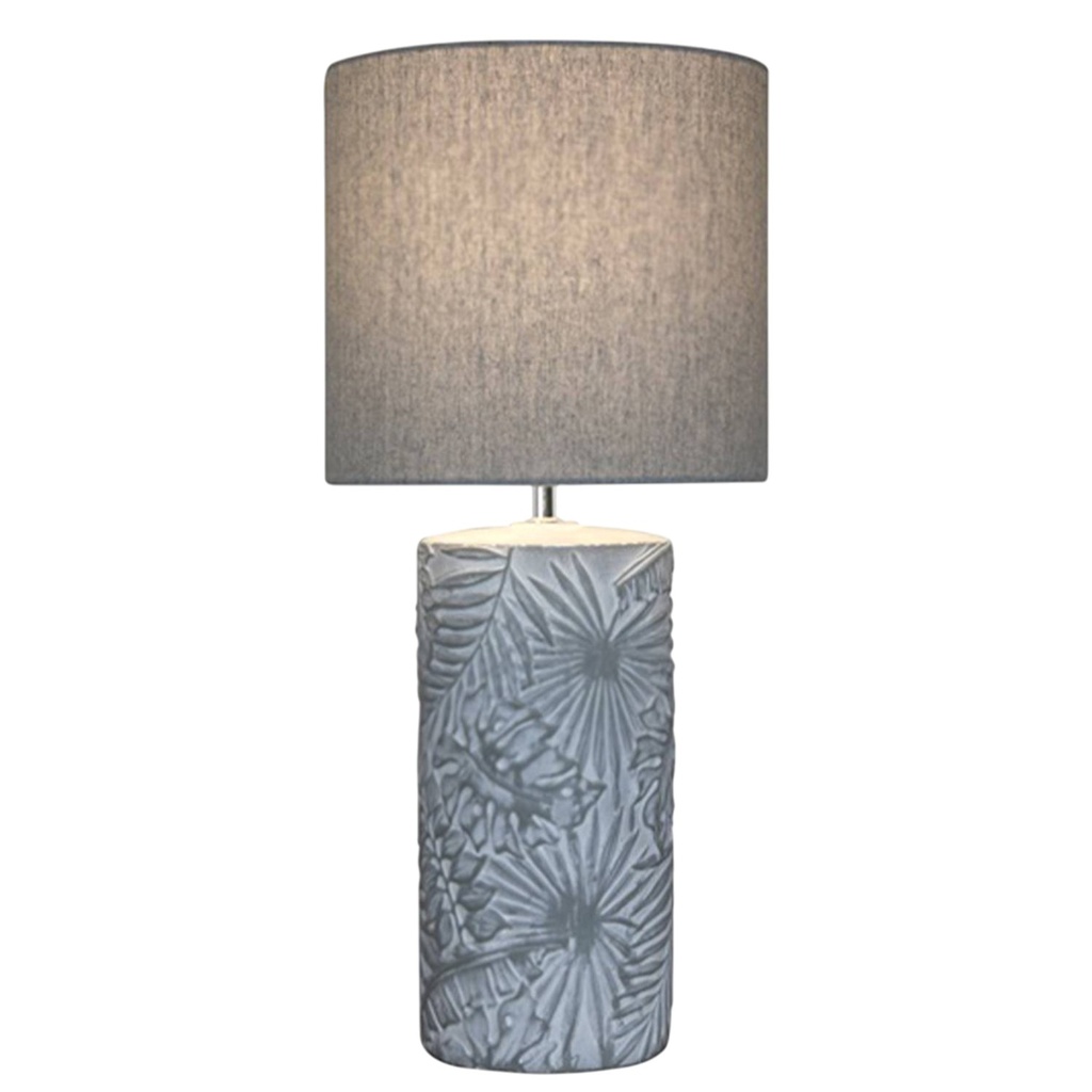 G-light Ceramic Table Lamp, E27, Grey / White