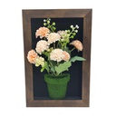 Classy Homes Artificial Plants With Frame, 20x30cm