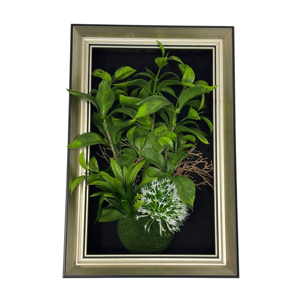 Classy Homes Artificial Plants With Frame, 20x30cm