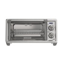 Black &amp; Decker 4-Slice Air Fryer Toaster Oven, Stainless Steel - Dark Greyp