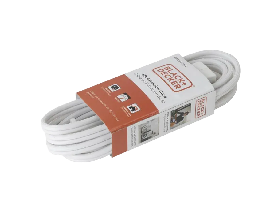 Black &amp; Decker Indoor Extension Cord 6 Ft.