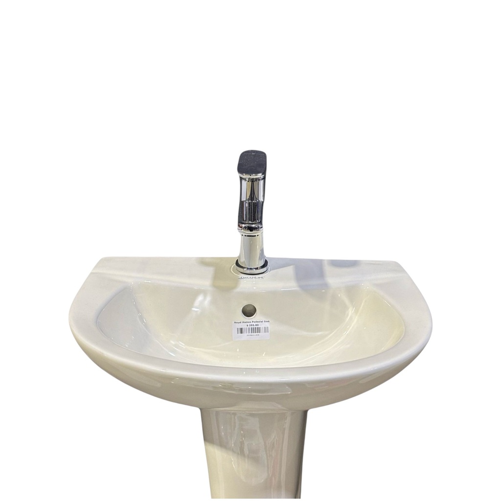 Royal Homes Pedestal Sink Bone