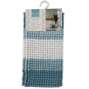 Elle Home Microfiber Bath Mat, Blue