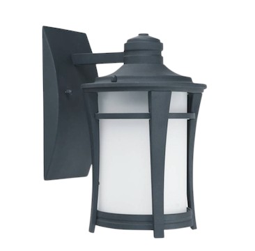 Royal Homes Outdoor Wall Light, E27 60W Black