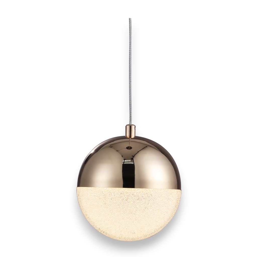 Royal Homes Led Pendant Light, 10w Gold