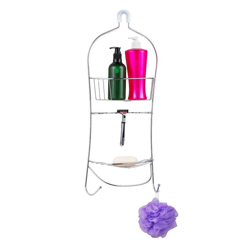 ****Royal Homes Shower Caddy Metal, Chrome