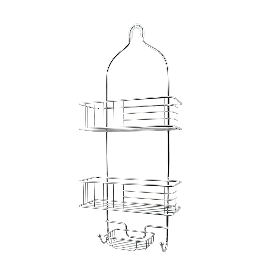 Royal Homes Shower Caddy Metal, Chrome