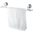 Royal Homes Flat Towel Bar With Super Suction, Chrome