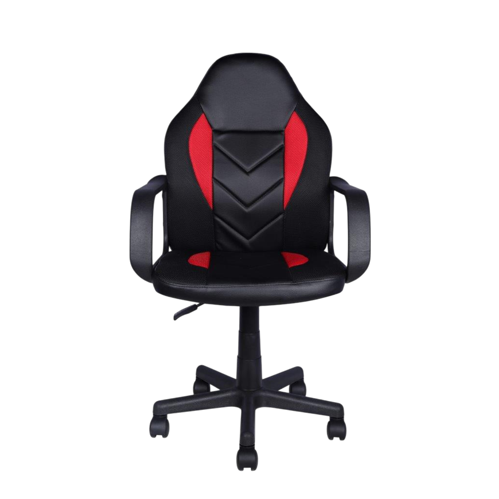 Mobel Gaming Chair, Black/ Red (Weight Limit 220lb)