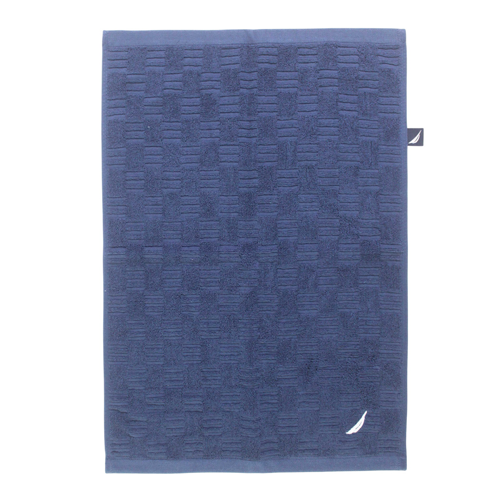 Nautica Savoy Cotton Bath Towel, Navy Blue