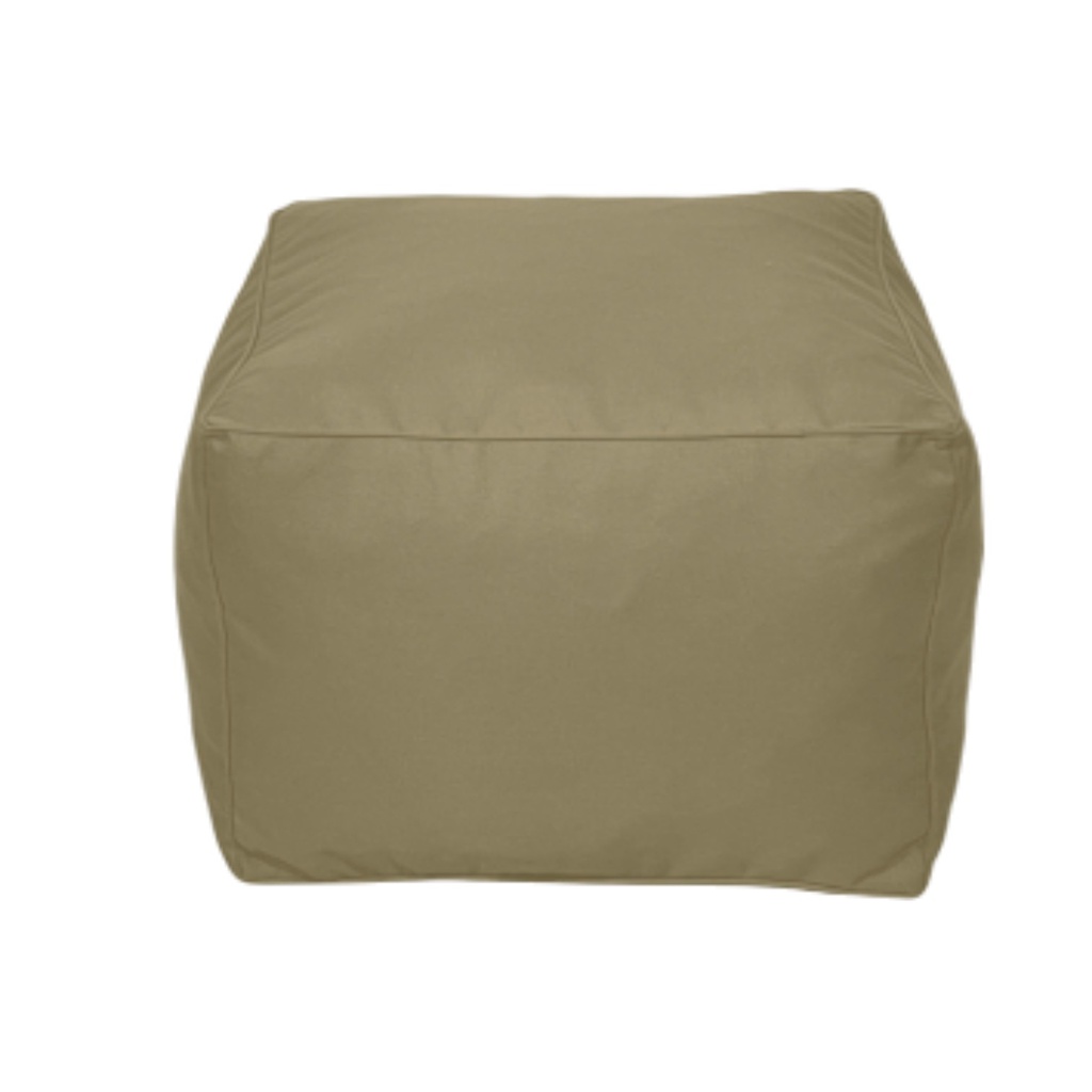 Kenneth Cole Foam Filled Cubic Stool, Brown