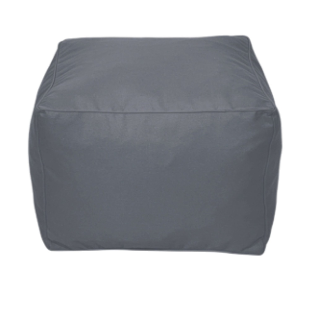 Kenneth Cole Foam Filled Cubic Stool, Grey
