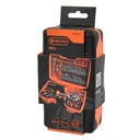 Tactix 40pc Metric Socket Set 1/4 In. Dr.